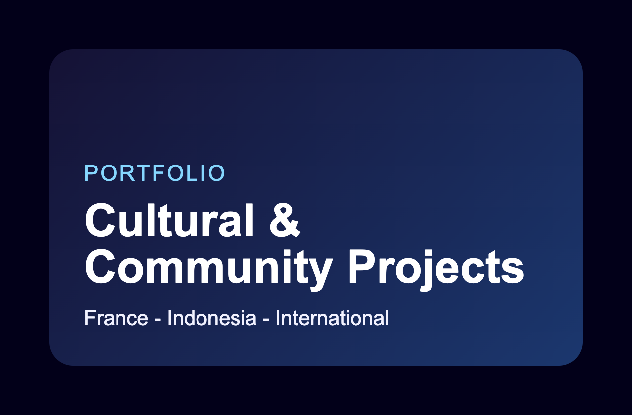 Cultural & Community Projects