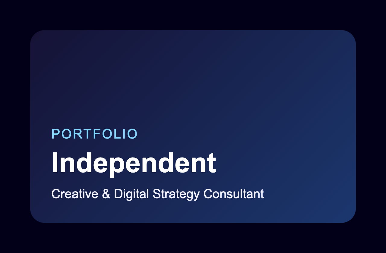 Independent Consulting