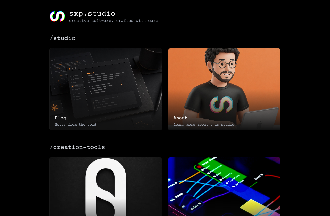 SXP Studio